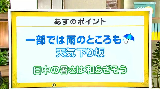 高知の天気 7日 雲広がり雨の降るところも 山岸拓気象予報士が解説|TBS NEWS DIG