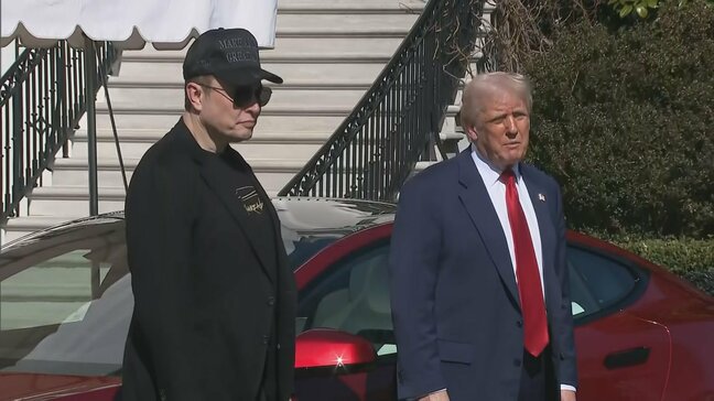 トランプ大統領「テスラ車購入する」マスク氏への支持表明「少数の人々にとても不当に扱われている」 テスラ不買運動念頭に|TBS NEWS DIG