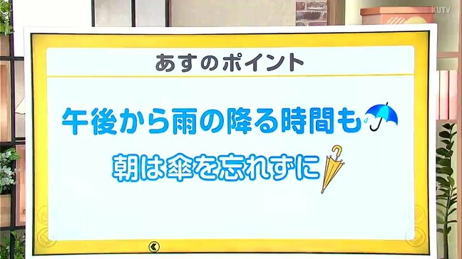 高知の天気　３日　午後から傘の出番　山岸拓気象予報士が解説|TBS NEWS DIG