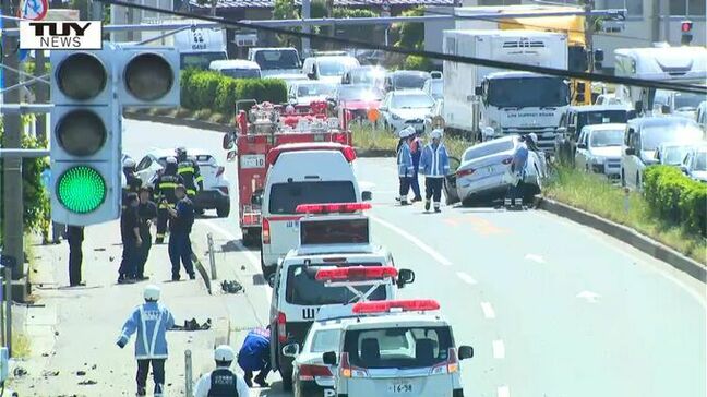 自身が追突した車の運転手を殴り、止めに入った男性の顔も...酒気帯び運転の疑いで現行犯逮捕された男(47)を傷害の疑いで再逮捕 国道13号の追突事故(山形)|TBS NEWS DIG