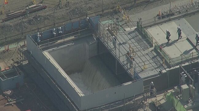 「緊張感持って取り組む」今年度4回目の処理水放出開始　東京電力福島第一原発|TBS NEWS DIG