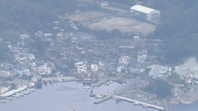 大分市佐賀関の大規模火災、発生から約41時間後に「鎮圧」　住宅170棟以上焼失　離島は延焼中|TBS NEWS DIG