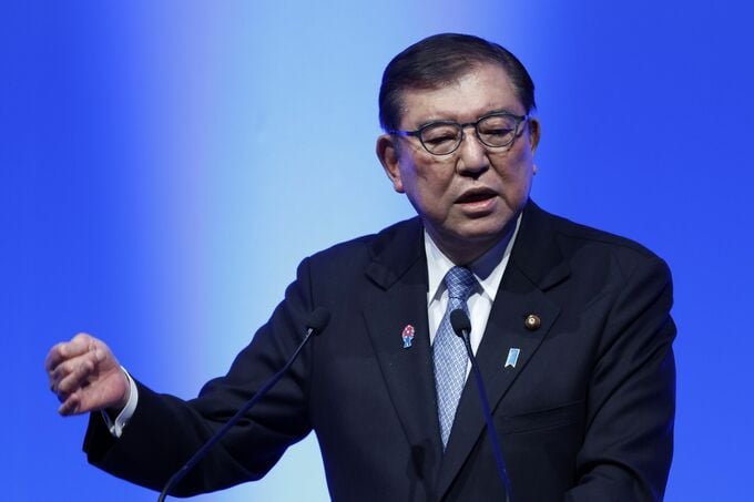 石破首相、防衛装備品開発で同盟国との連携強化を呼び掛け－講演