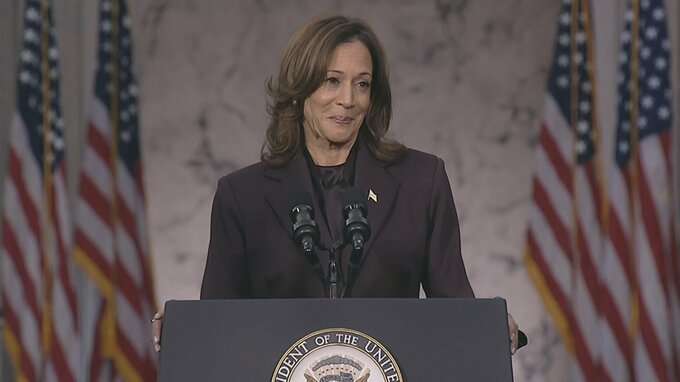 【速報】ハリス氏が演説　アメリカ大統領選での敗北を認める「結果を受け入れなければならない」|TBS NEWS DIG