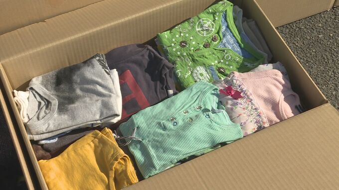 高校生が難民のために子ども服３６７８枚回収→ユニクロに引き渡し「服の力はすごい」　|　山口のニュース・天気・防災｜tys NEWS｜ｔｙｓテレビ山口