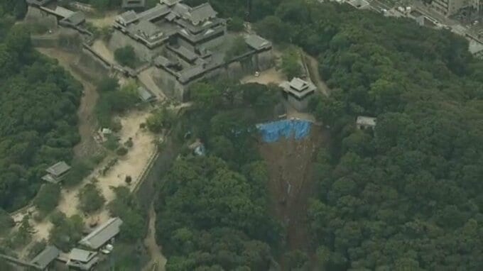 松山市長らを刑事告発 「危険を認識するも対策取らず」 3人死亡の松山城・城山の土砂災害 業務上過失致死の疑い|TBS NEWS DIG