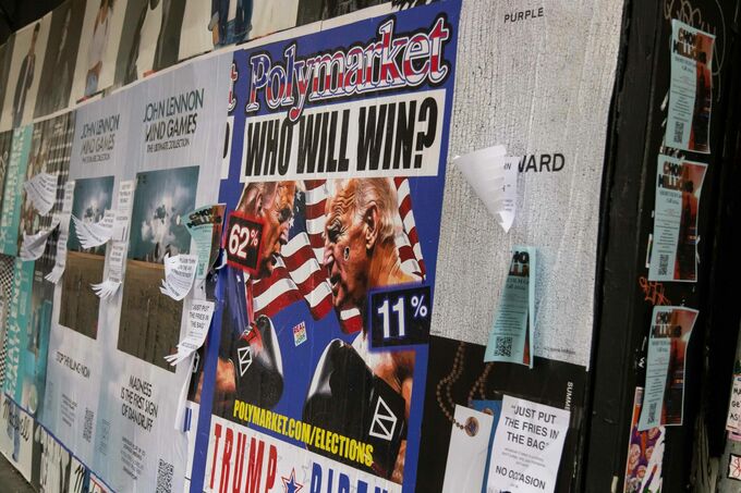 賭けサイトの鯨、トランプ氏勝利で利益130億円超か－当初推定上回る