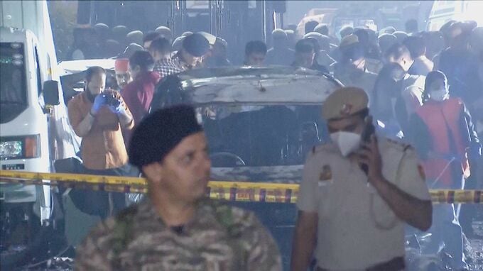 インド政府　首都の爆発は「テロ事件」と断定　複数の医師ら関与の疑い “同時多発的テロ”計画か