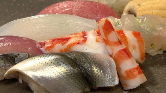 「江戸前鮨を究める」～日本屈指の漁場でとれた新鮮な魚介で握る北九州の「江戸前鮨　二鶴」　|　福岡のニュース｜RKB NEWS｜RKB毎日放送