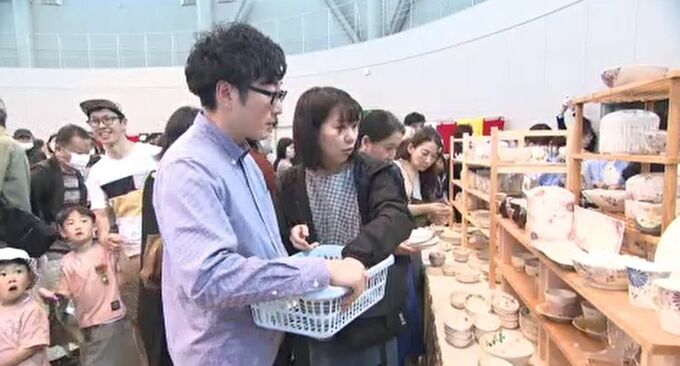 連休恒例「九谷茶碗まつり」5月3日から開催！輪島朝市が初出店 石川・能美市で選りすぐりの九谷焼や能登の工芸品に出会う　|　石川県のニュース｜MRO北陸放送