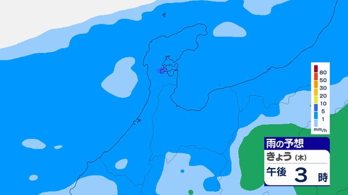 18日は雨　能登では土砂災害に警戒を　|　石川県のニュース｜MRO北陸放送