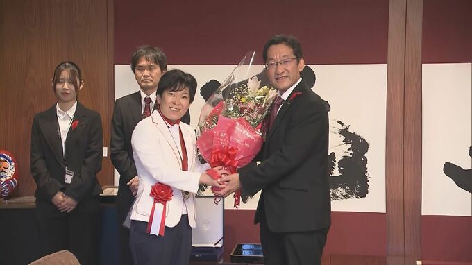 「上手になる柔道極めたい」半谷静香選手にいわき市民スポーツ栄誉賞　福島【パリパラリンピック】|TBS NEWS DIG