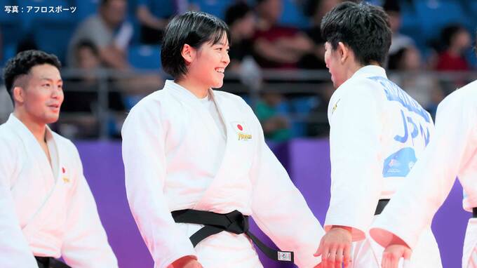 柔道混合団体 2大会連続金メダル ！ 全試合4－0で完全優勝、日本柔道の強さを見せる【アジア大会】|TBS NEWS DIG
