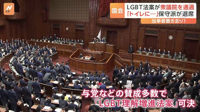 「LGBT法案」が衆院通過も、当事者から「差別、偏見に則った考え方」の声も|TBS NEWS DIG