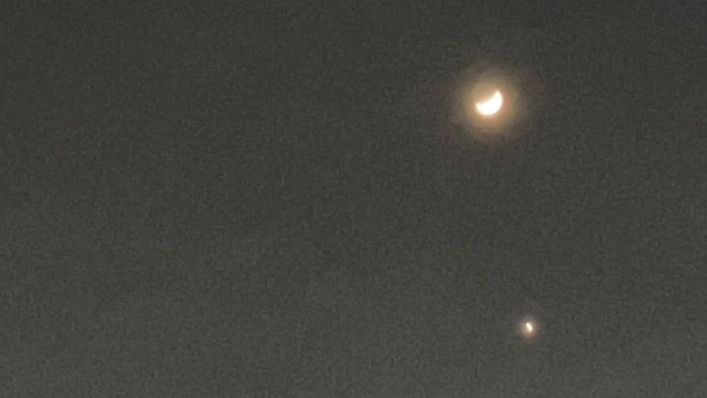 今夜(19日)は三日月が金星に接近 20日は木星と三日月とふたご座の 今夜(19日)は三日月が金星に接近 20日は木星と三日月とふたご座の
