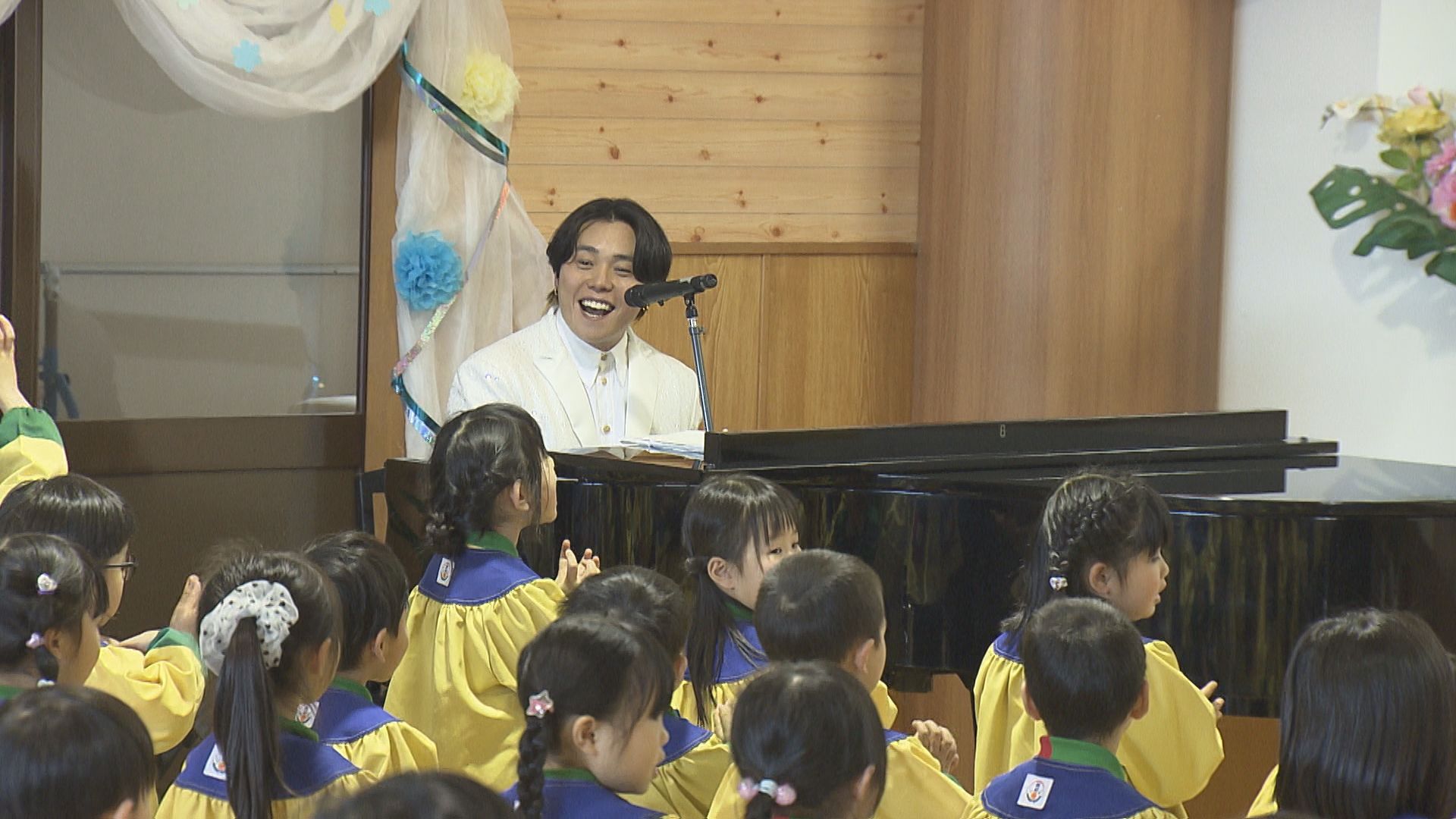 さようなら」幼稚園で卒園式 シンガーソングライター天道清貴さんも