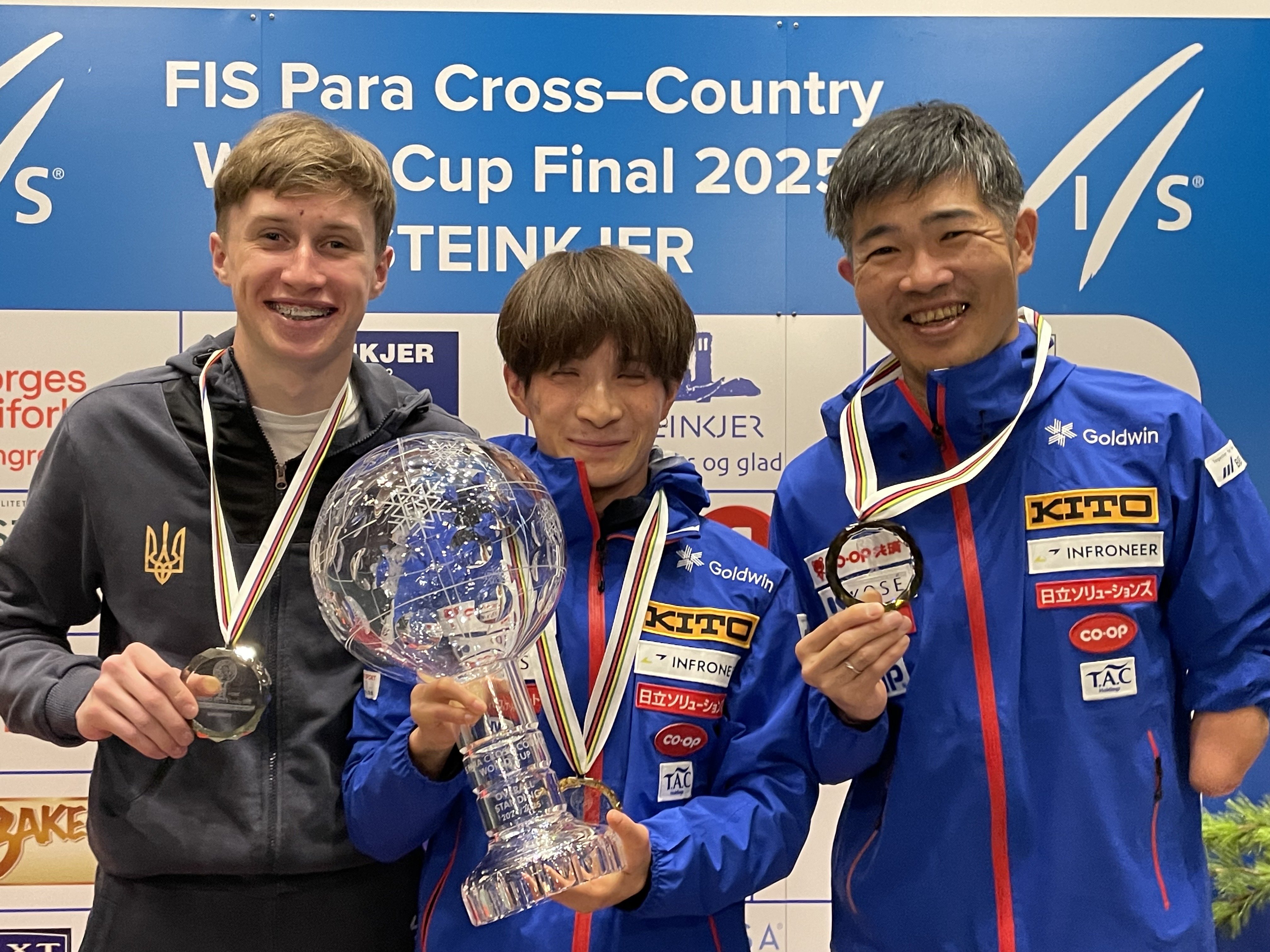 パラノルディックスキー川除大輝選手 W杯3年連続で年間王者に「来年の