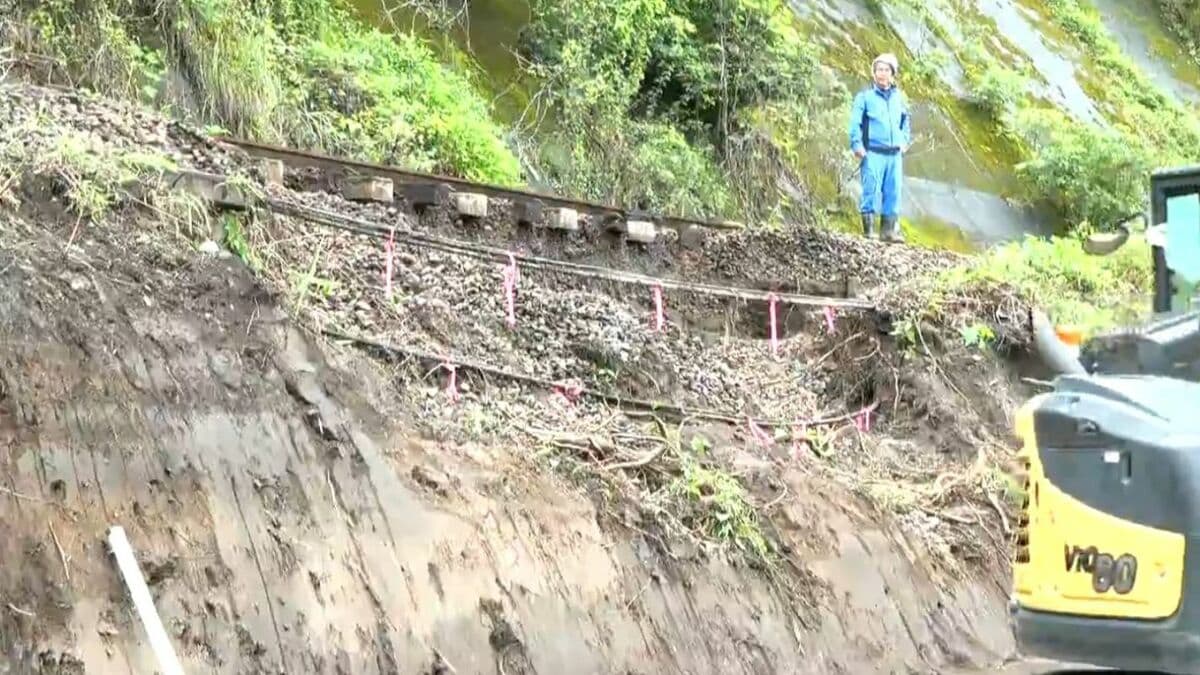 JR肥薩線・吉松～隼人　今月28日運転再開が延期に　大雨の影響　新たな再開はめど立たず