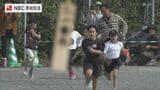 長崎市　護国神社　子どもたちが坂を駆け上がる「坂のぼり」開催|TBS NEWS DIG