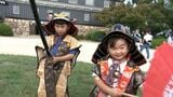3連休初日 「秋のおかやま桃太郎まつり」に大勢の人 岡山城一帯でグルメや歴史・文化を楽しむ|TBS NEWS DIG