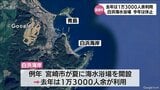 宮崎市の白浜海水浴場　今年は休止に|TBS NEWS DIG