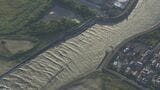 【速報】津波か 三重・鈴鹿市内の川を水が遡上 上空のヘリコプター映像 愛知・三重で津波警報 | 名古屋・愛知・岐阜・三重のニュース【CBC news】 | CBC web