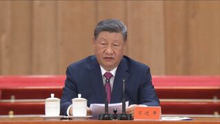 習近平国家主席が江沢民氏の功績称える　生誕100年記念大会で「改革開放を継続し、社会秩序の回復に尽力した」| TBS CROSS DIG with Bloomberg