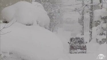 急増】青森市の雪の相談窓口への相談件数が約6000件に 居座った“最強