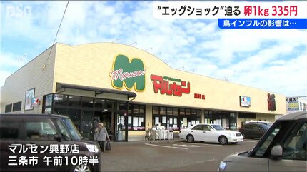 エッグショック』に迫る高騰中の“卵” 高病原性鳥インフルエンザが