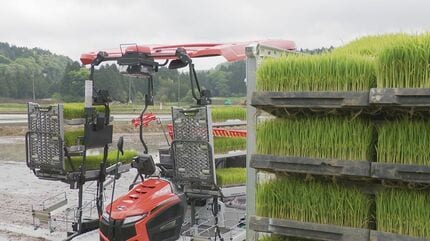 うちの田んぼもお願い」ロボット田植え機を活用、人手不足解消へ 能登
