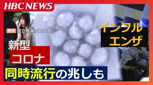 北海道でもインフルエンザ感染拡大中 1つの医療機関あたりの平均患者数は札幌市で76.26人 道内の保健所30か所中25か所で警報基準超え 新型コロナも同時流行の兆し|TBS NEWS DIG