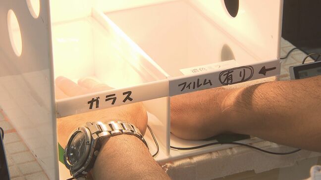 窓フィルムで遮熱、紫外線カット…熱中症対策の新技術を体感　福島・郡山市|TBS NEWS DIG