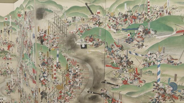 「長篠・長久手合戦図屏風」復元模写を公開　本物とほぼ同じ素材・技法で愛知県立芸術大学卒業生らが描く 「長久手の地で地元の人に見てもらえるのがいい」|TBS NEWS DIG