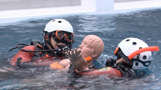 岡山市の南消防署に水難救助訓練施設完成　市民向けに風水害の疑似体験も　西日本豪雨災害きっかけに整備【岡山】|TBS NEWS DIG