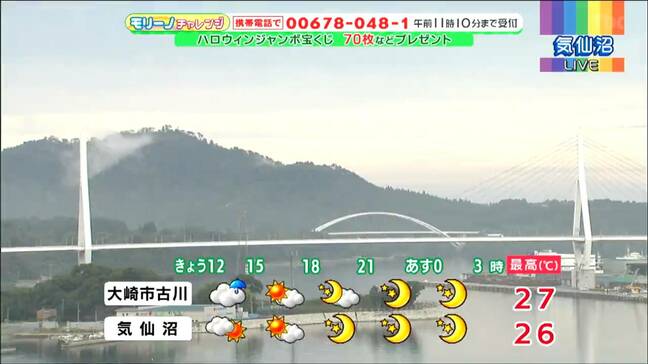 【29日宮城の天気】強風と雨雲が通過　岸部を中心に昼過ぎまで暴風に警戒を　tbc気象台|TBS NEWS DIG