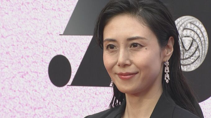 【松嶋菜々子】3億円ジュエリーの輝き　戸田恵梨香、香取慎吾ら豪華芸能人が美の競艶　カルティエイベント|TBS NEWS DIG