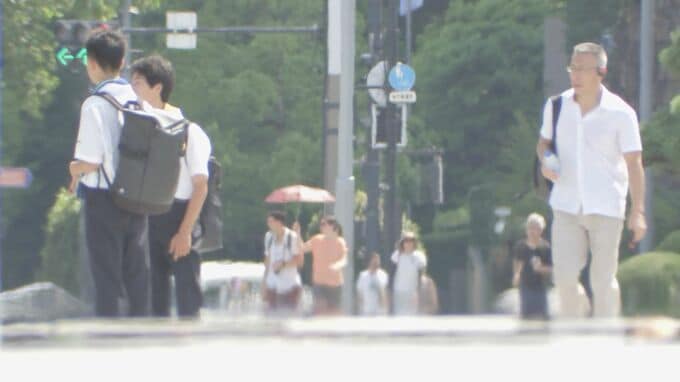東京都心の猛暑日日数　年間最多記録更新　去年の16日を上回り17日に|TBS NEWS DIG