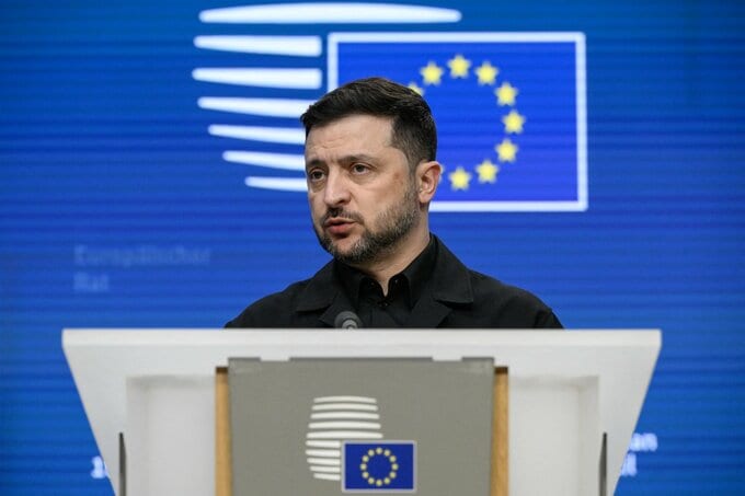 EU､ウクライナへの900億ユーロ融資で合意－ロシア凍結資産は活用せず