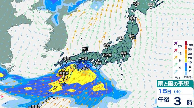 九州～関東　土日は雨で一気に梅雨入りか　雨シミュレーション13日（木）～16日（日）…梅雨前線上の低気圧が東へ　|　鹿児島のニュース｜MBC NEWS｜南日本放送