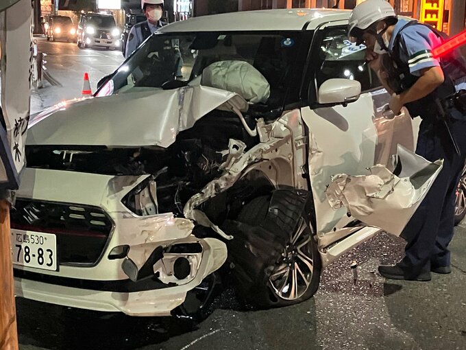 【速報】車と自転車が衝突　２人がけが　付近は片側通行規制　広島･安佐南区　|　RCC NEWS | 広島ニュース | RCC中国放送