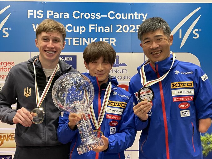 パラノルディックスキー川除大輝選手　Ｗ杯3年連続で年間王者に「来年のパラ五輪に向け強化していきたい」　|　富山のニュース｜天気・防災｜チューリップテレビ