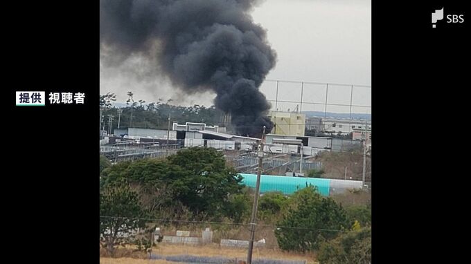「黒煙と爆発音が…」プラスチック類が炎上 消防が消火活動続ける＝浜松・中央区【速報】|TBS NEWS DIG