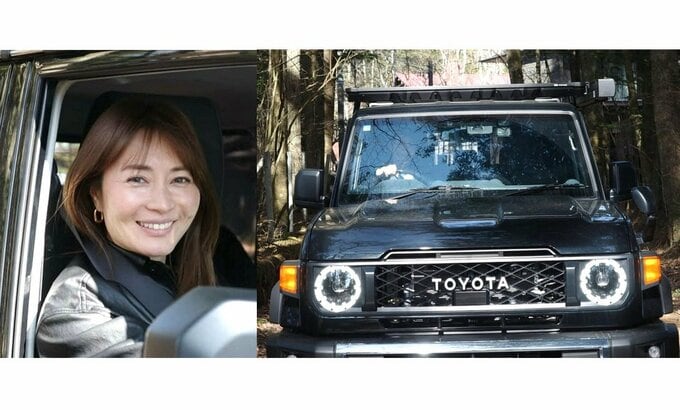 【 新山千春 】　愛車「ランクル70」で　2日間1000キロ走破　オーナー同士の〝サムアップ〟に　「心地良いコミュニケーション」|TBS NEWS DIG