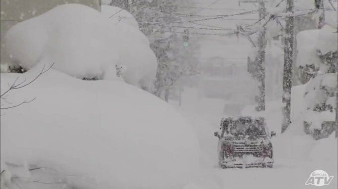 【急増】青森市の雪の相談窓口への相談件数が約6000件に　居座った“最強寒波”の影響で　積雪は1週間で2倍以上に|TBS NEWS DIG