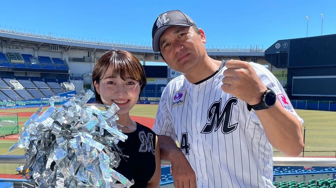 【ロッテ】ジョニー・黒木知宏の娘・MEI チアで支える18年ぶりのリーグ制覇＆日本一へ「毎試合、授業参観みたい」|TBS NEWS DIG