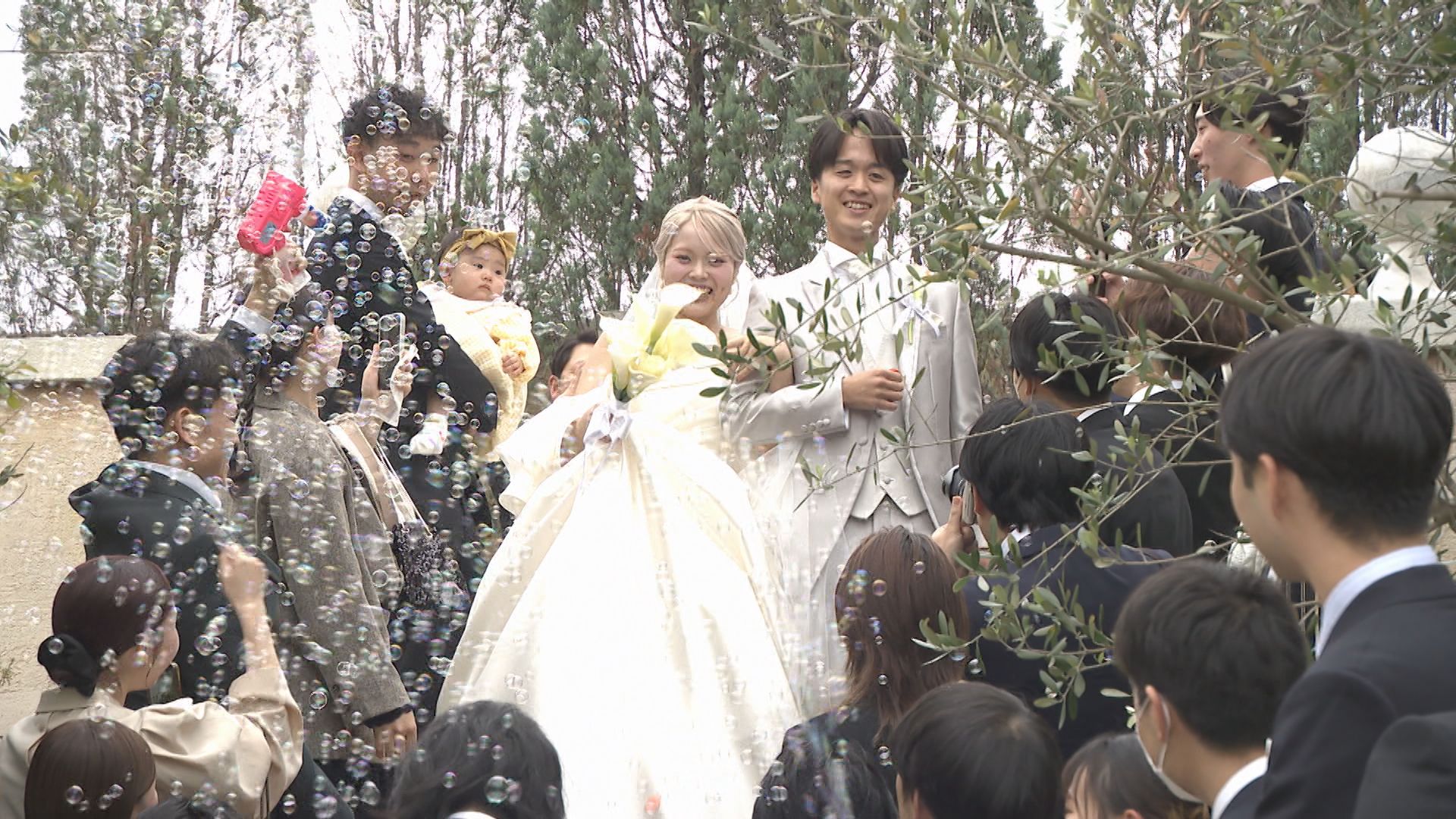 4月22日は「幸せ夫婦の日」 記念日認定後初の挙式 山口 | 山口の