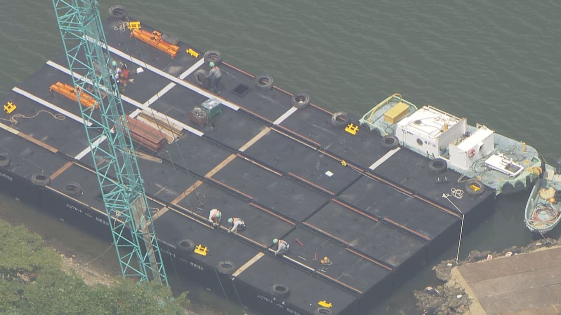 墜落した自衛隊機 来週後半から引きあげ開始予定 入鹿池では準備進む