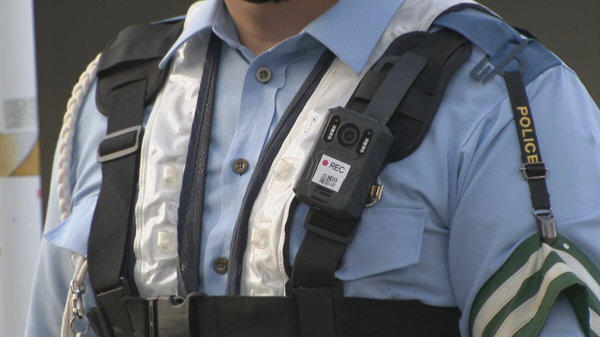 取り締まり中の職務が適切か確認するために「ウエアラブルカメラ」を