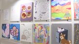 病院が"美術館"に! 障害があるアーティストの作品など約300点を展示 アトリエ公開、制作過程の見学も | 福岡のニュース|RKB NEWS|RKB毎日放送