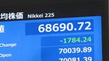 【速報】日経平均 一時1700円以上の値下がり AI・半導体関連で利益確定の売り注文集まる|TBS NEWS DIG